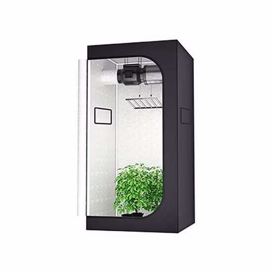Invernadero hidropónico 600d Mylar Plant Grow Carpa para Home Garden